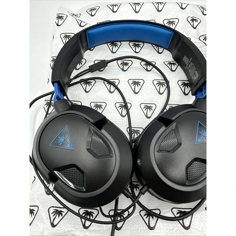 Turtle Beach‎ Ear Force Recon 50P Wired Gaming Headset Black / Blue Open Box New